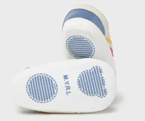 9694 Mayoral Baby Unisex Multi Striped Soft Bear Soled Sneakers