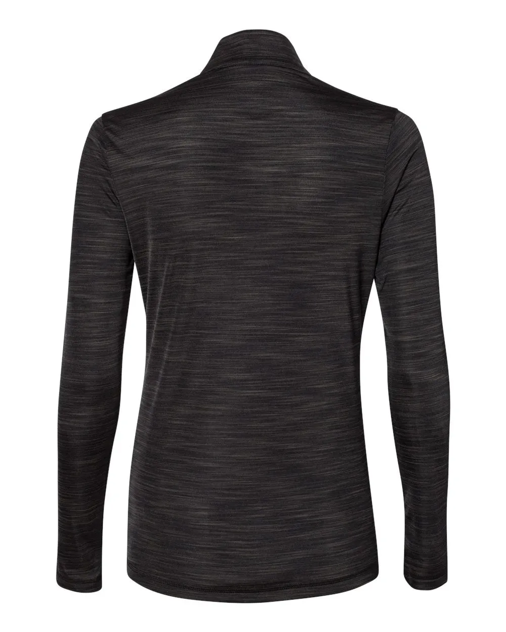 Adidas A476 Women's Lightweight Mélange Quarter-Zip Pullover