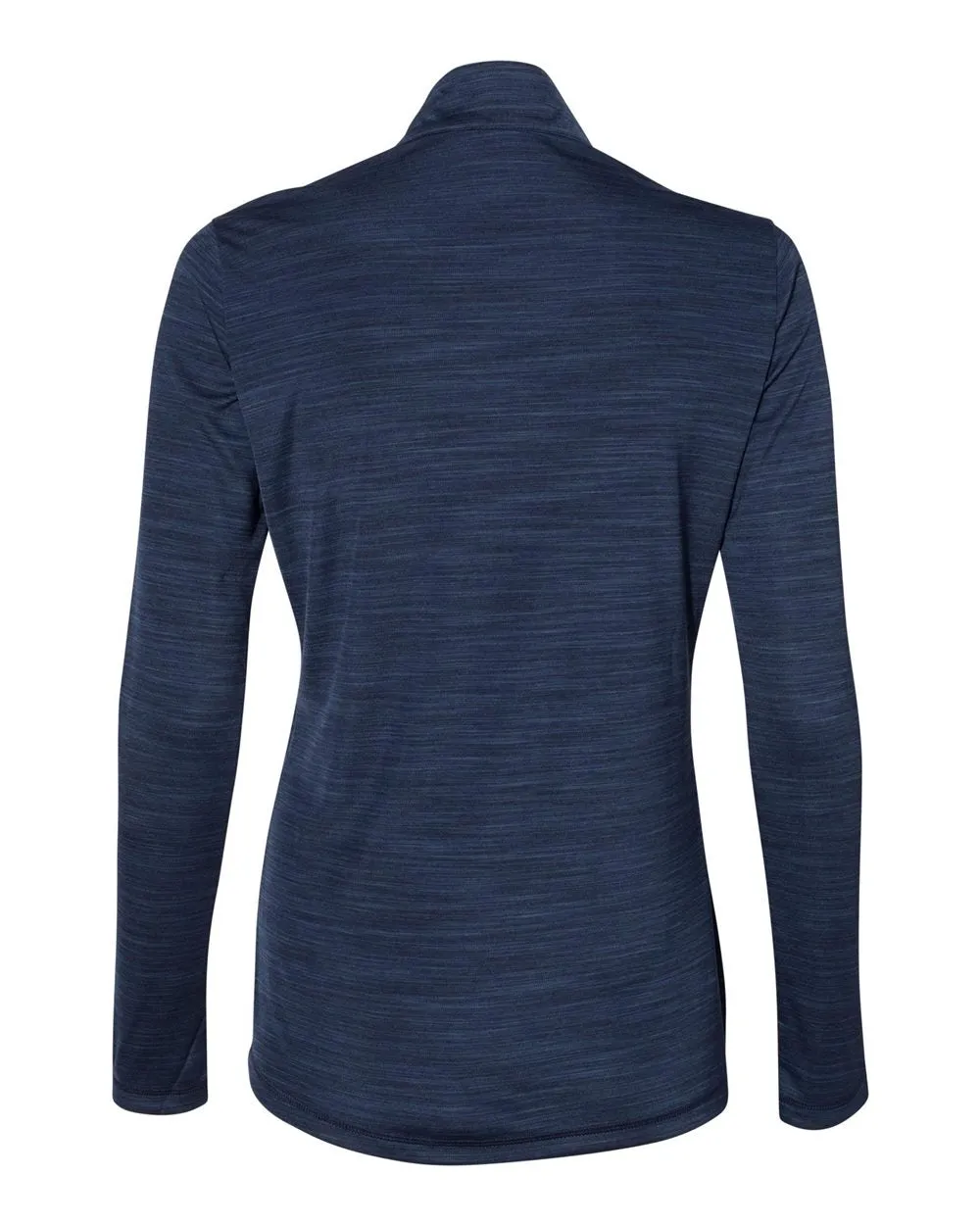 Adidas A476 Women's Lightweight Mélange Quarter-Zip Pullover