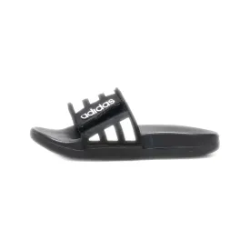 Adidas Adilette Flat Sandals Leather Black Colour For Kids