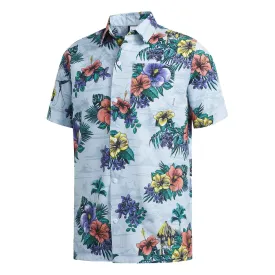 adidas Originals Aerotech Floral Button-Up Shirt - Blue