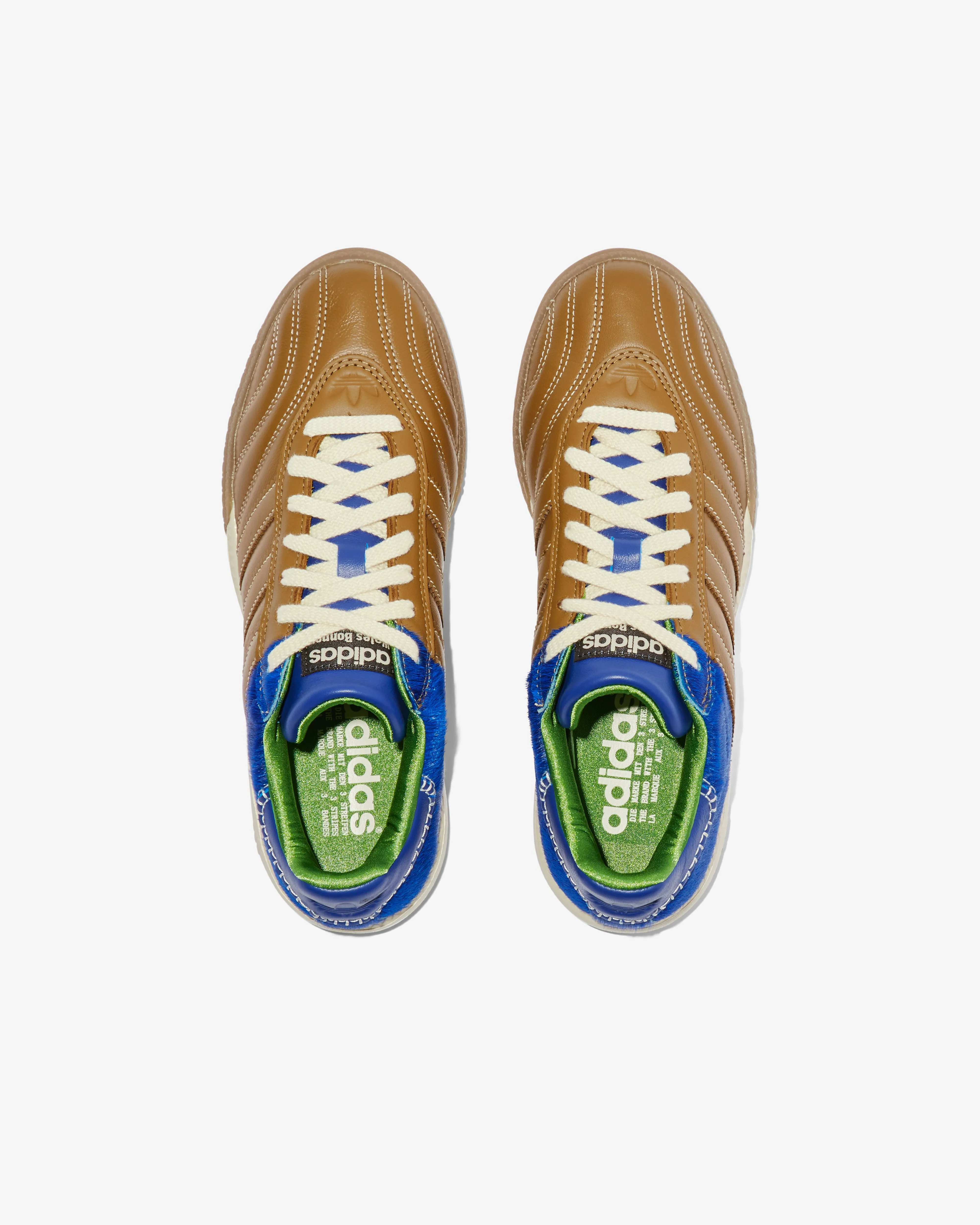 Adidas - Wales Bonner Samba Millennium Sneakers - (Brown/Blue)