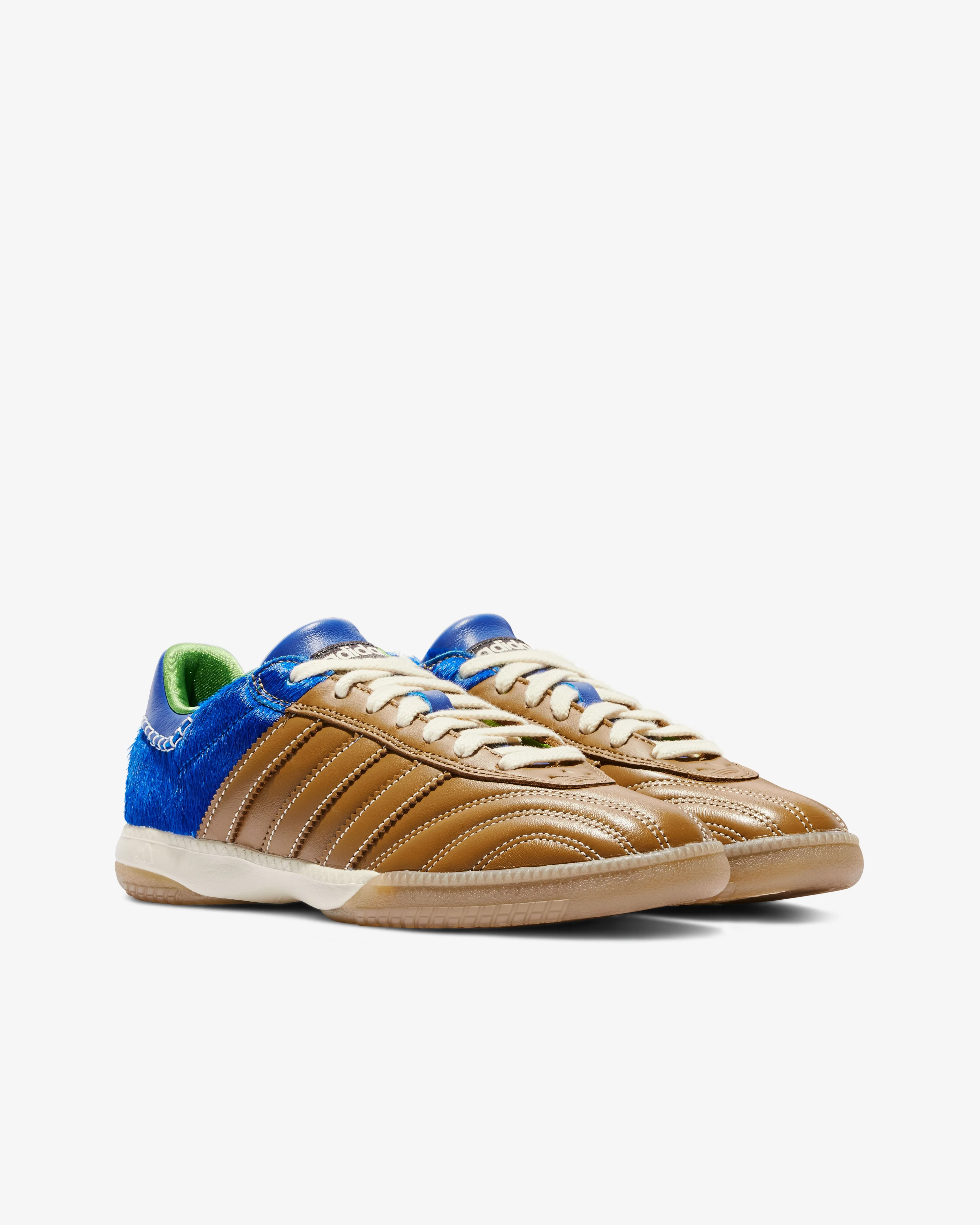Adidas - Wales Bonner Samba Millennium Sneakers - (Brown/Blue)