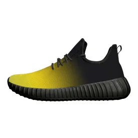 Black and Yellow Steelers Fan Sneakers