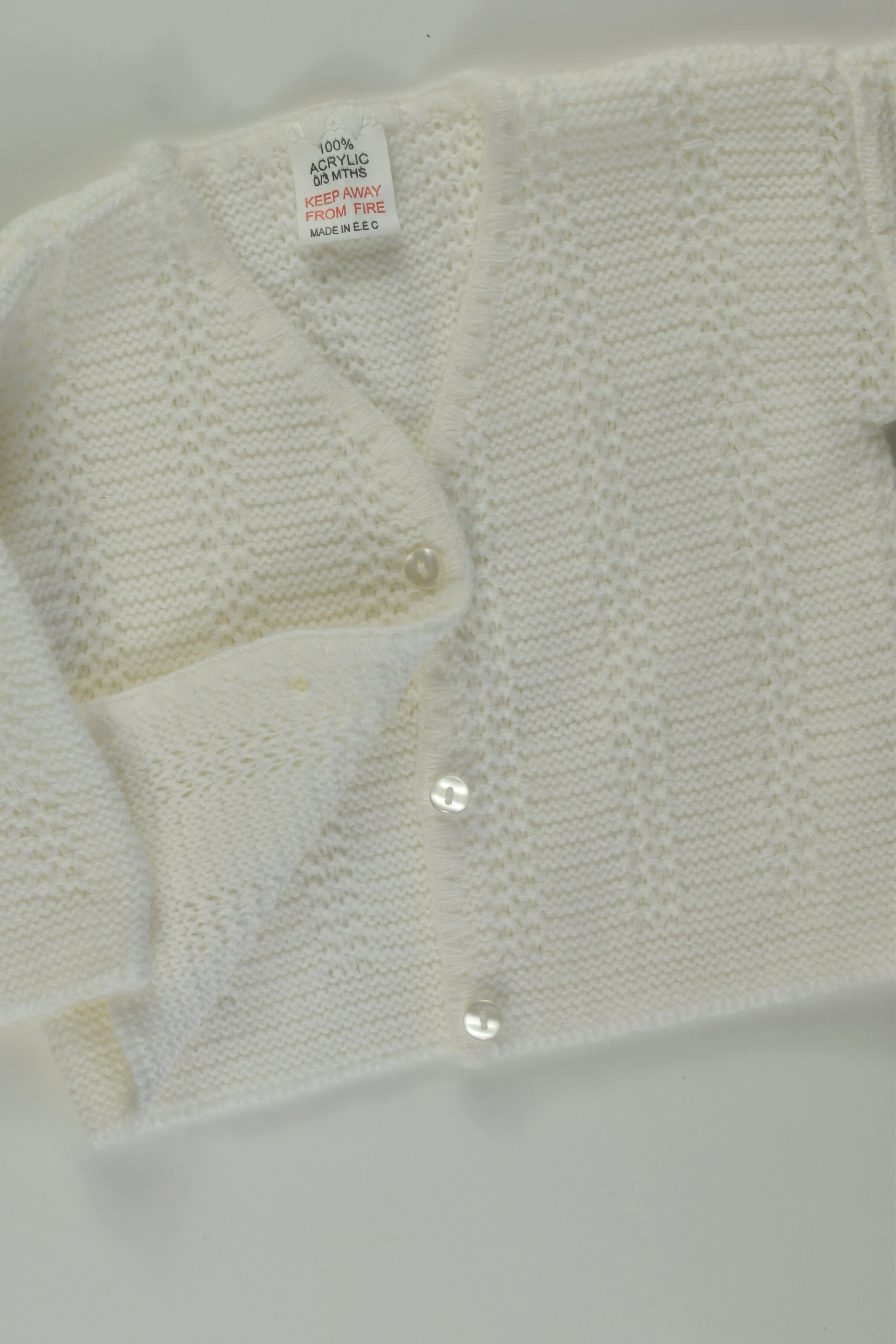 Brand Unknown Size 000 Knit Cardigan