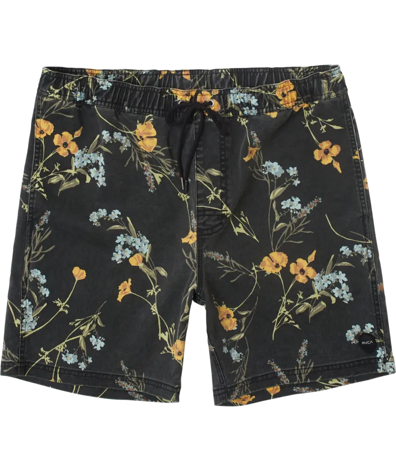 Escape Floral Walkshorts, Midnight