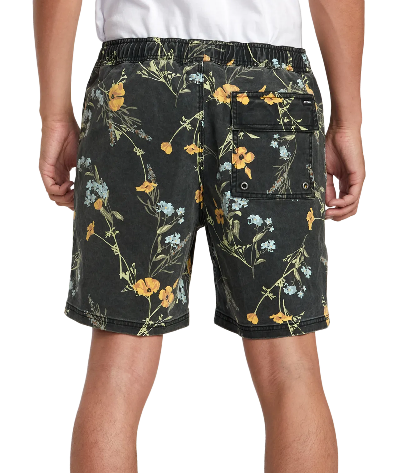 Escape Floral Walkshorts, Midnight