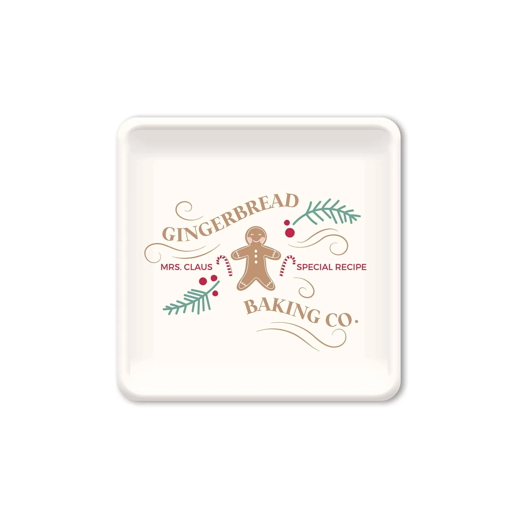 Gingerbread Brand Paper Plate
