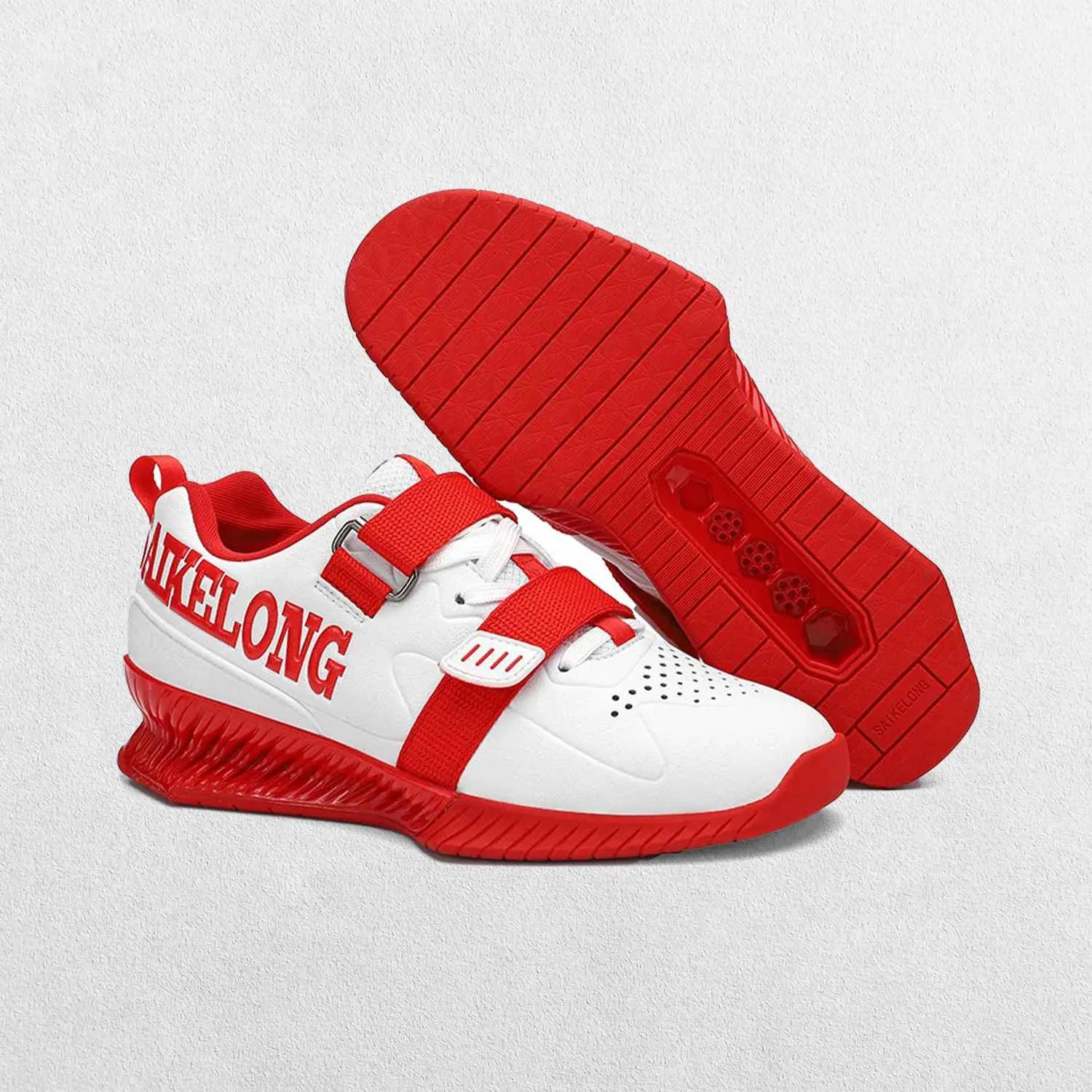 GPW Men's Powerlifting Squat Shoes with Stable Grip and Enhanced Support
