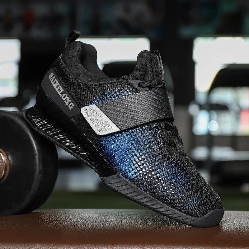 GPW Men's Powerlifting Squat Shoes with Stable Grip and Enhanced Support