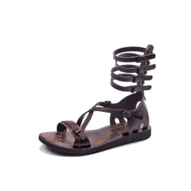 Handmade Leather Gladiator Sandals 616