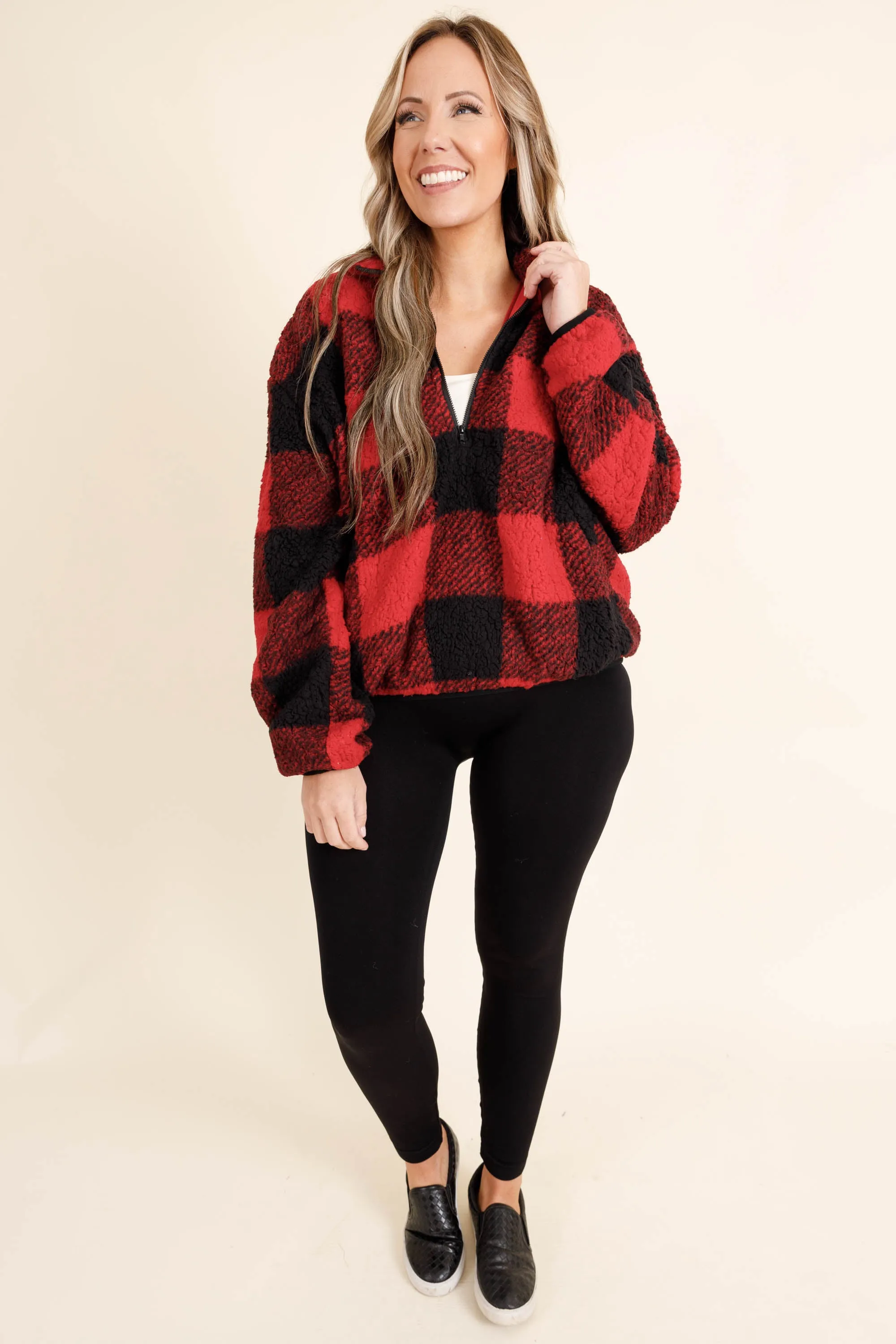 Infinite Memories Top, Red
