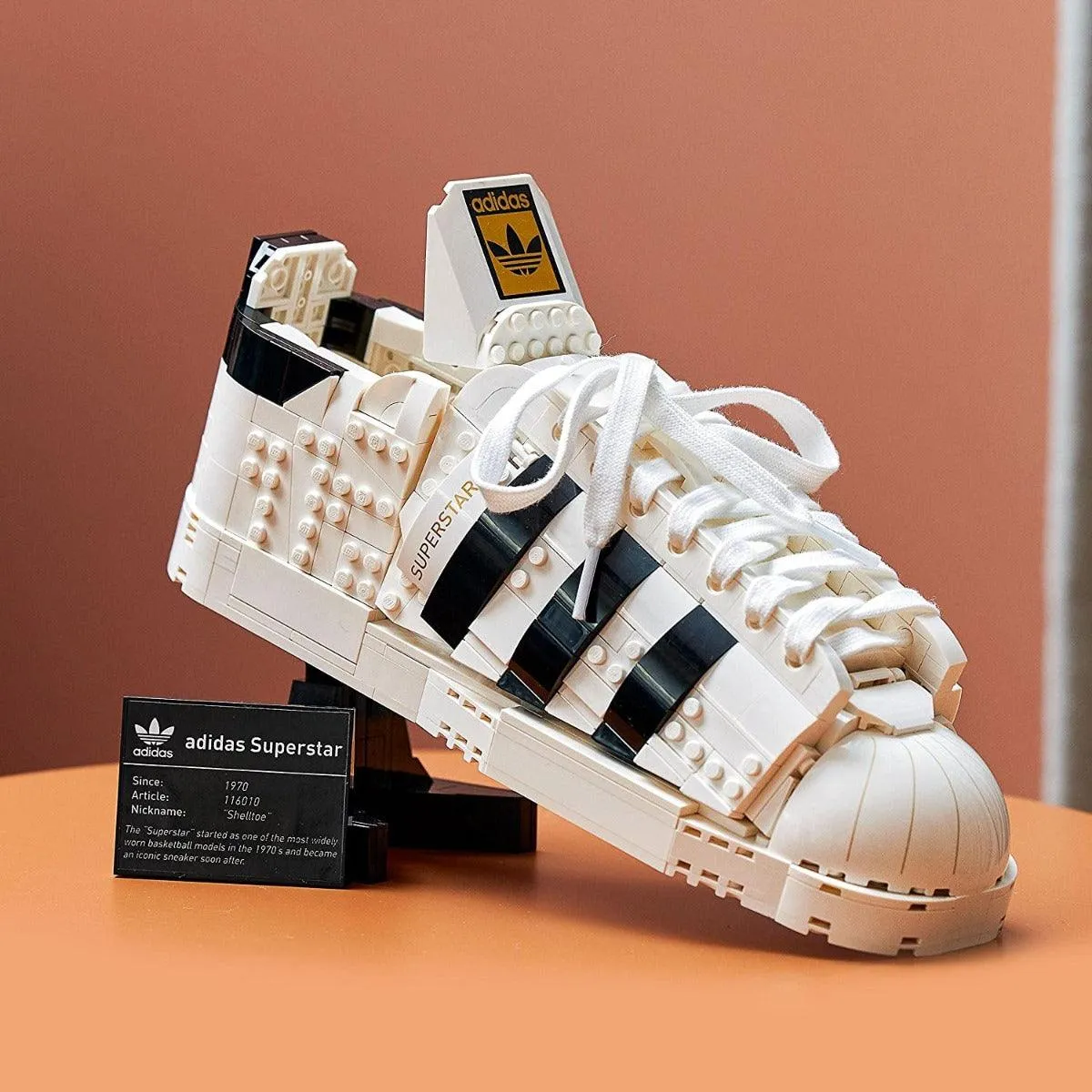 Lego Adidas Originals Superstar Building Kit For Ages 16 