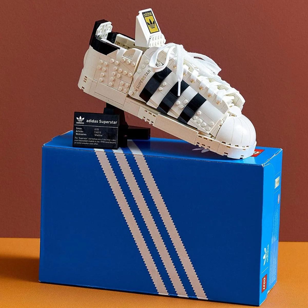 Lego Adidas Originals Superstar Building Kit For Ages 16 