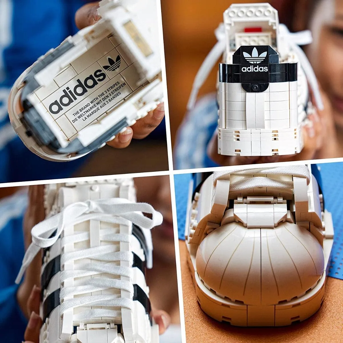 Lego Adidas Originals Superstar Building Kit For Ages 16 