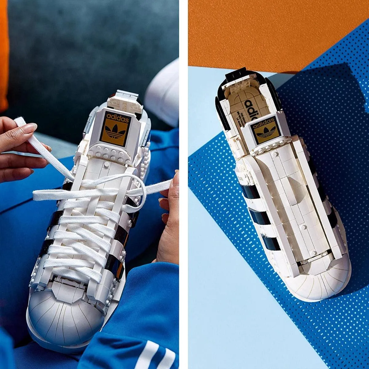 Lego Adidas Originals Superstar Building Kit For Ages 16 