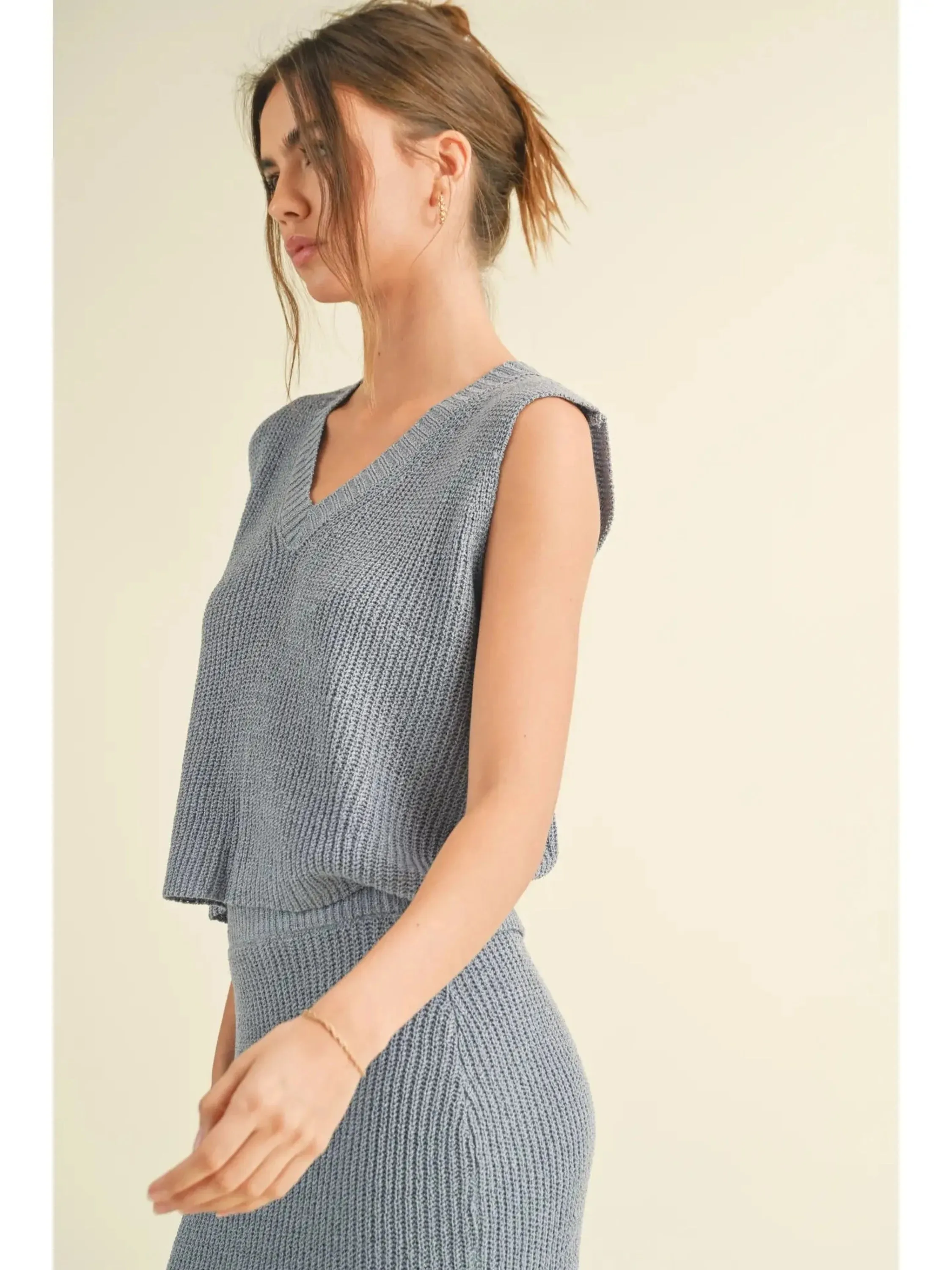 Long Weekend Knitted Vest