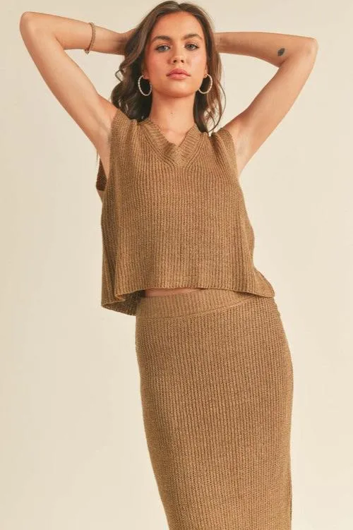 Long Weekend Knitted Vest