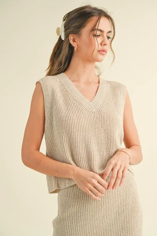 Long Weekend Knitted Vest