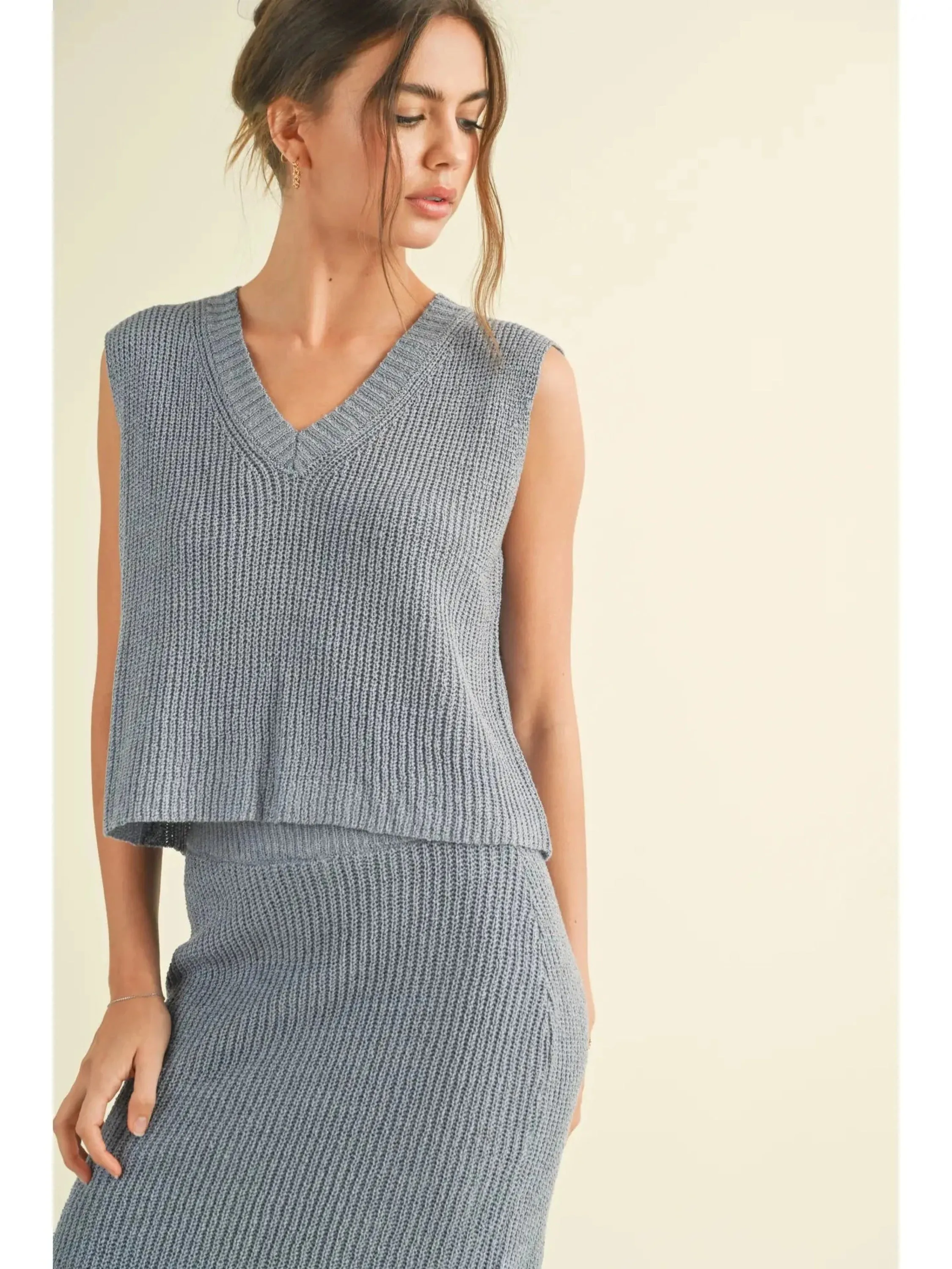 Long Weekend Knitted Vest