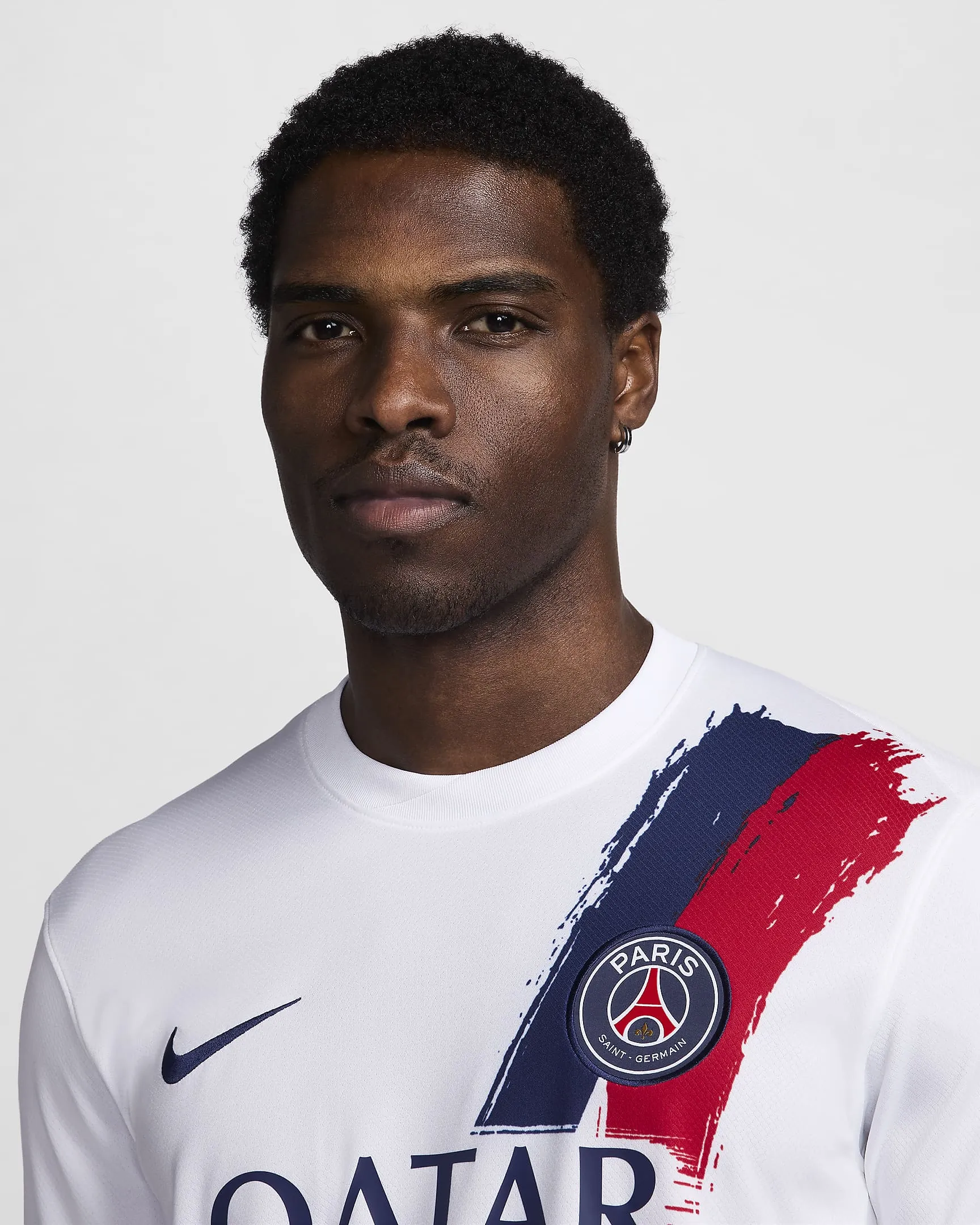 Maillot PSG Extérieur 2024/2025 - Blanc/Bleu/Rouge