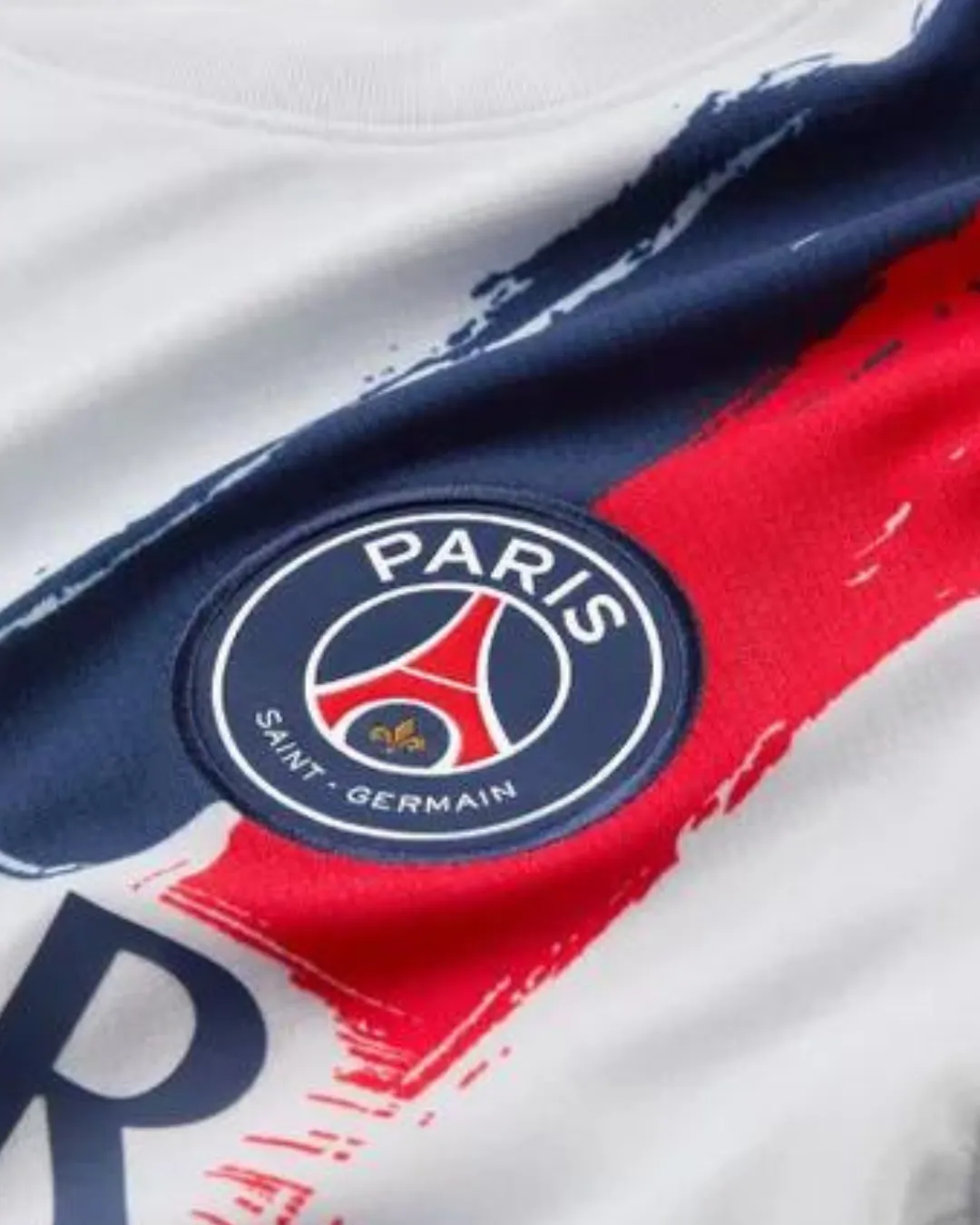Maillot PSG Extérieur 2024/2025 - Blanc/Bleu/Rouge