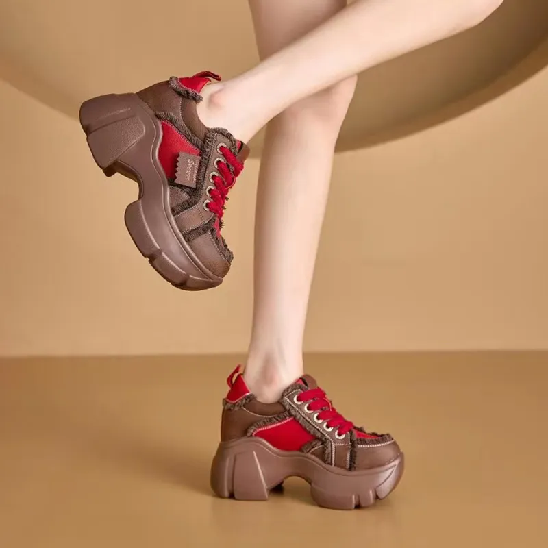 New autumn thick-soled orthopedic casual shoes