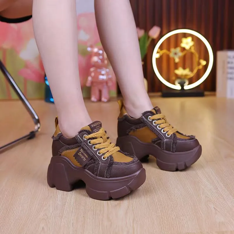 New autumn thick-soled orthopedic casual shoes