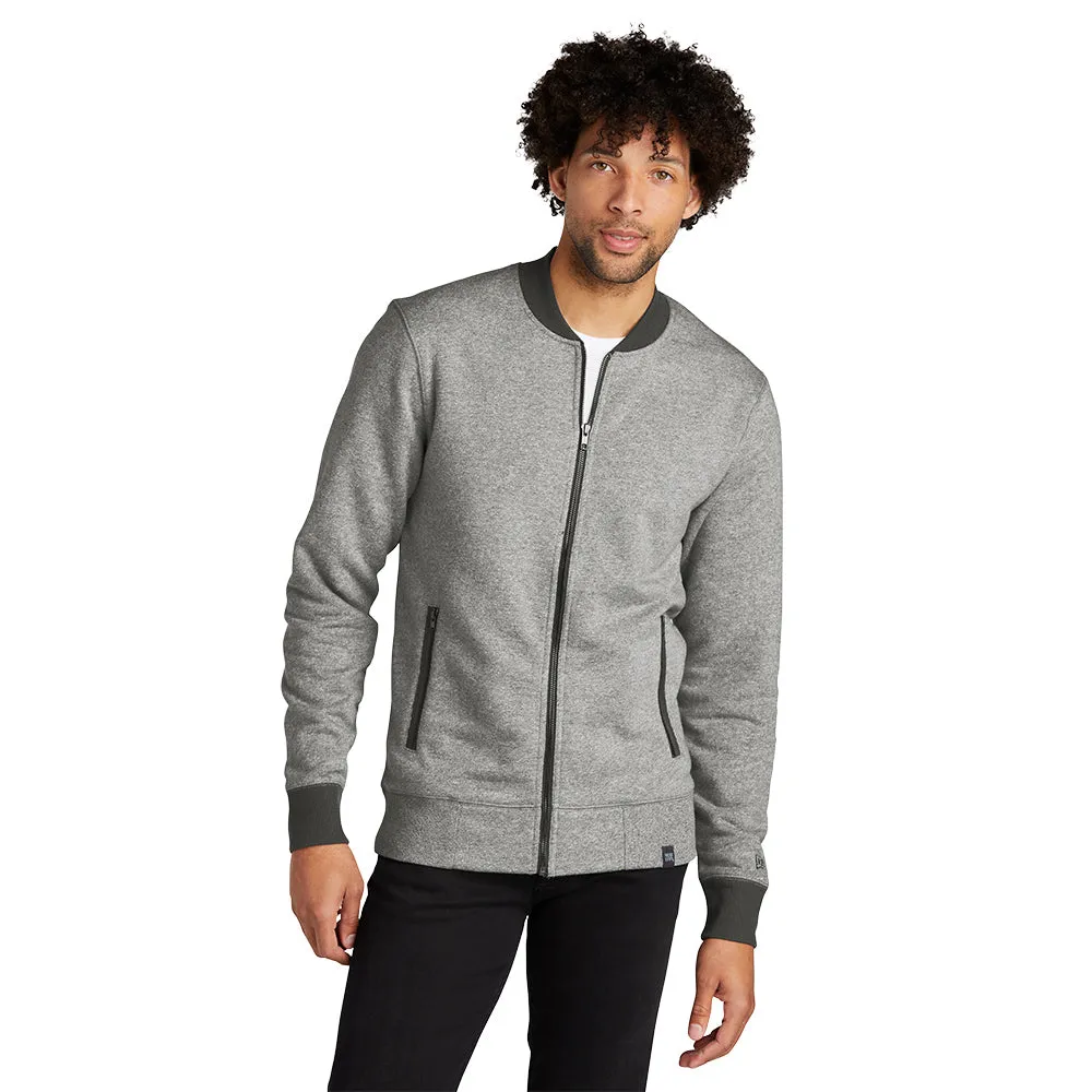 New Era NEA503 French Terry Baseball Full-Zip