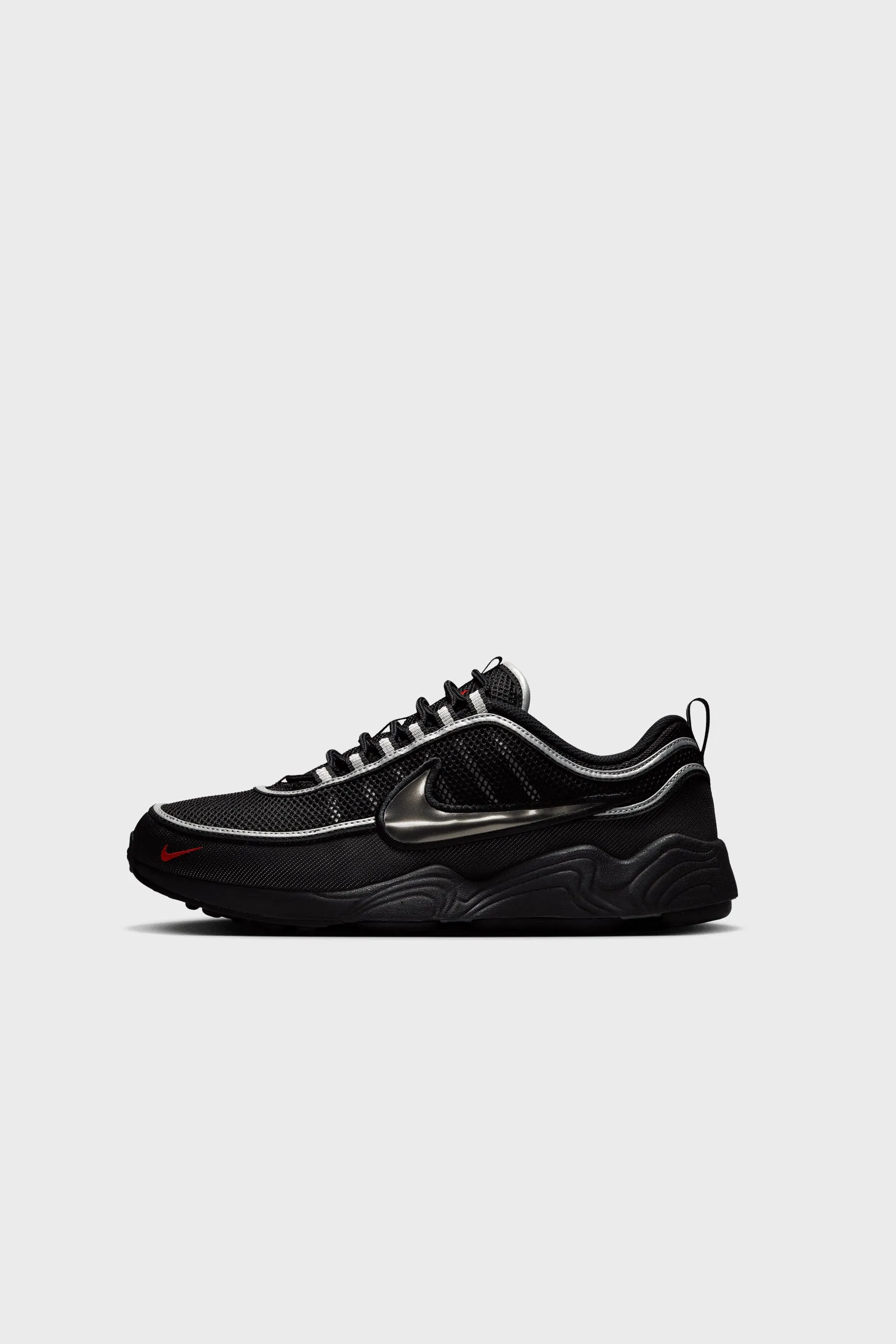 Nike Air Zoom Spiridon SP Metallic Silver/Sport Red-Black-White HF9117-002