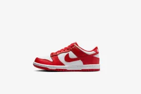 Nike Dunk Low 'White and University Red' (GS)