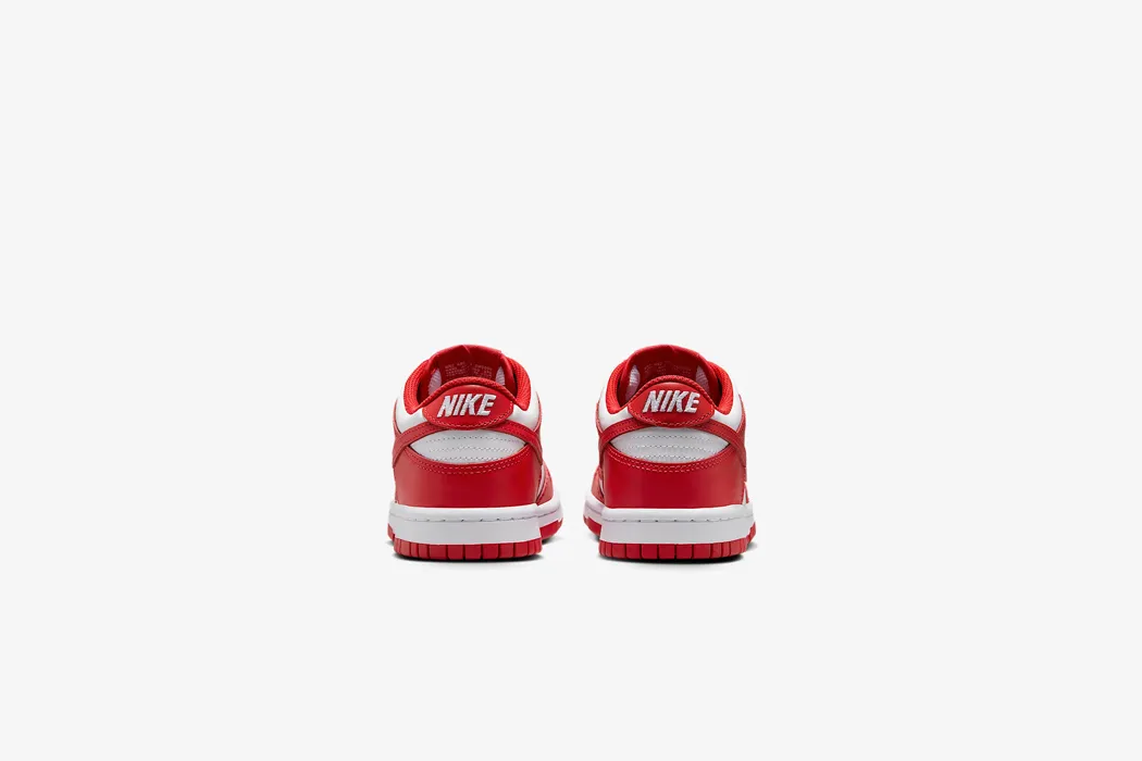 Nike Dunk Low 'White and University Red' (GS)
