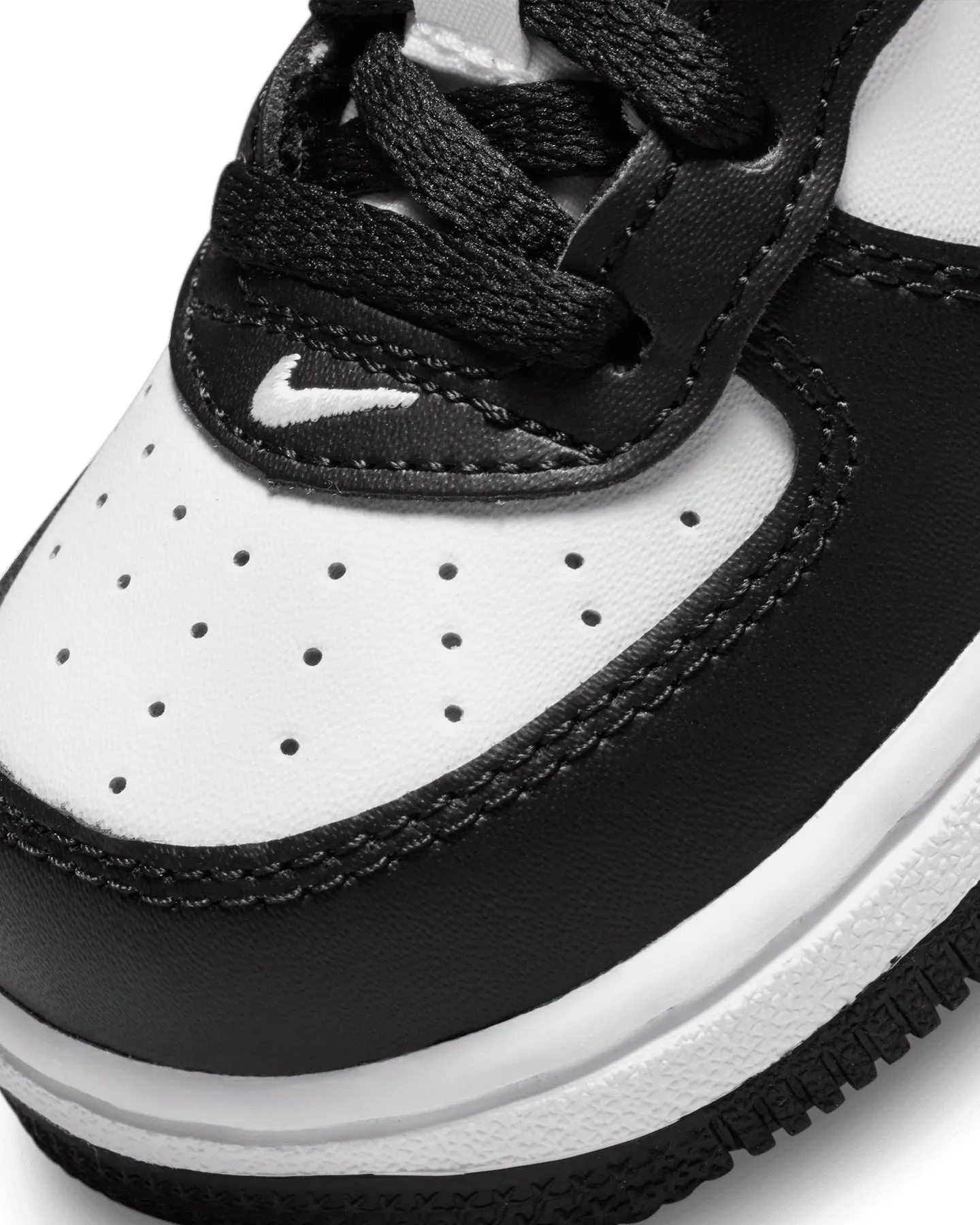 Nike Kids' Toddler Force 1 LV8 2 (TD) Black/White/Black