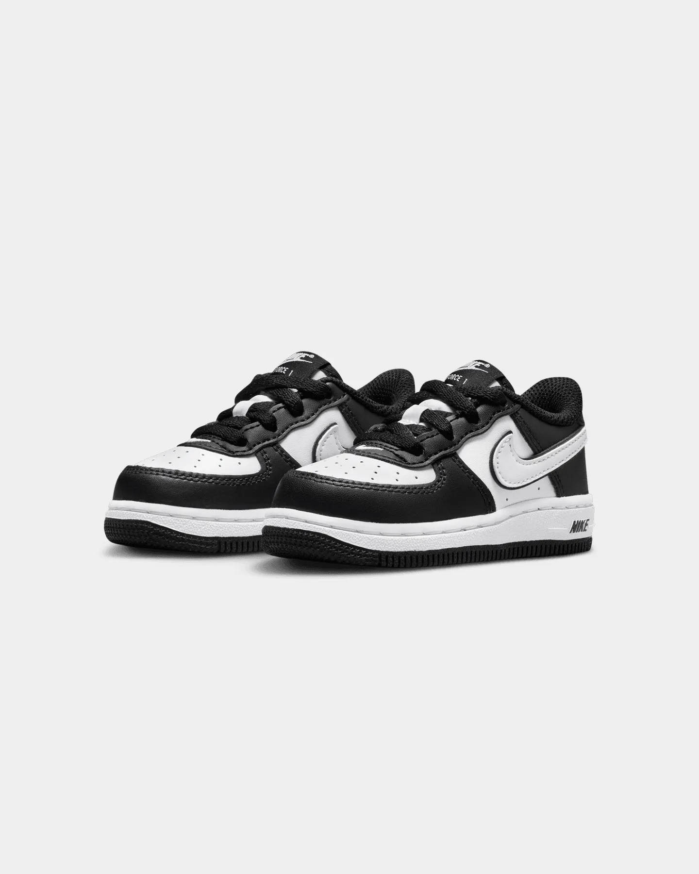 Nike Kids' Toddler Force 1 LV8 2 (TD) Black/White/Black