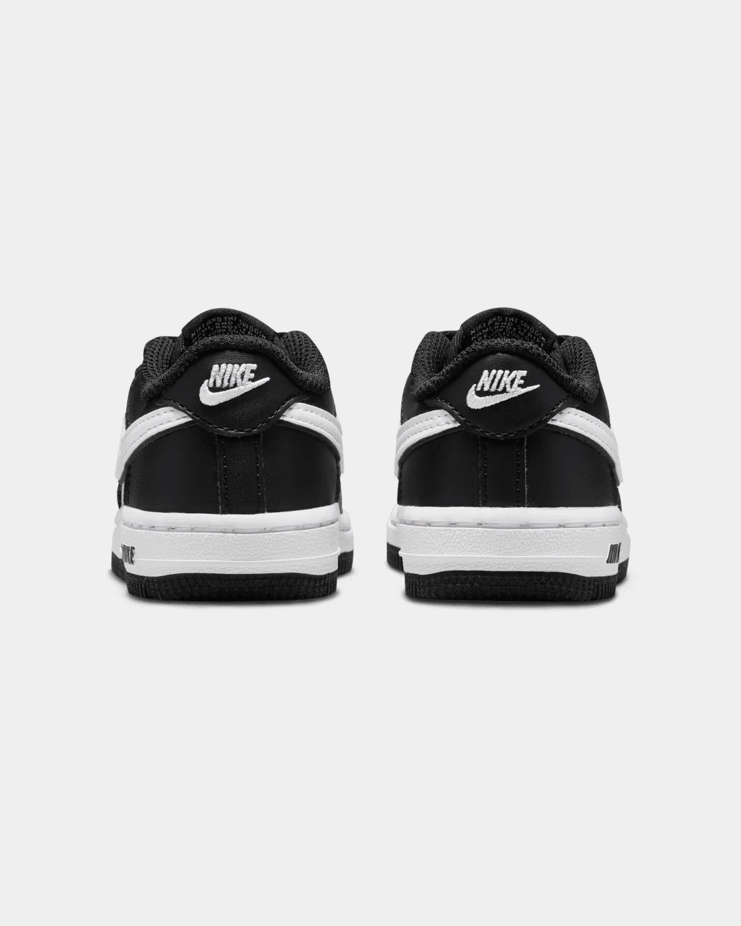 Nike Kids' Toddler Force 1 LV8 2 (TD) Black/White/Black
