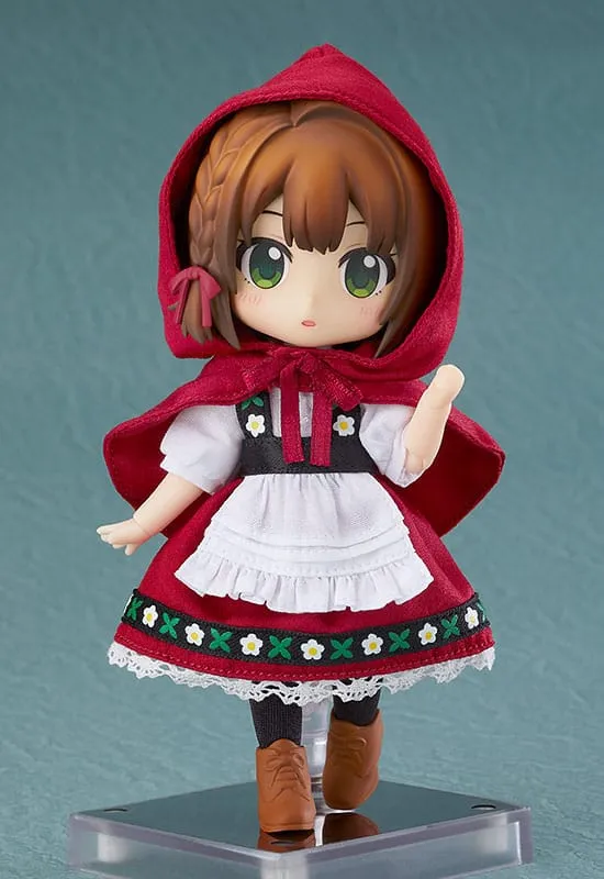 Original Character Nendoroid Doll Action Figure Little Red Riding Hood: Rose 14 Cm (Re-Run)