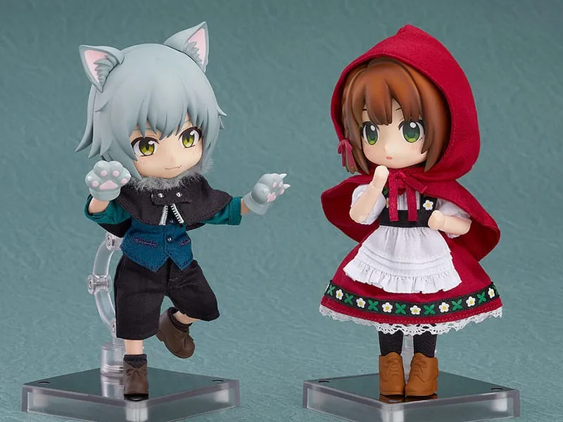 Original Character Nendoroid Doll Action Figure Little Red Riding Hood: Rose 14 Cm (Re-Run)