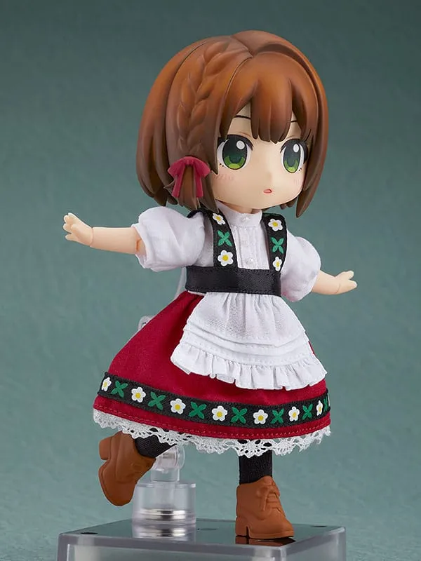Original Character Nendoroid Doll Action Figure Little Red Riding Hood: Rose 14 Cm (Re-Run)