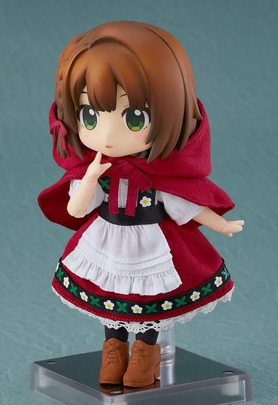 Original Character Nendoroid Doll Action Figure Little Red Riding Hood: Rose 14 Cm (Re-Run)
