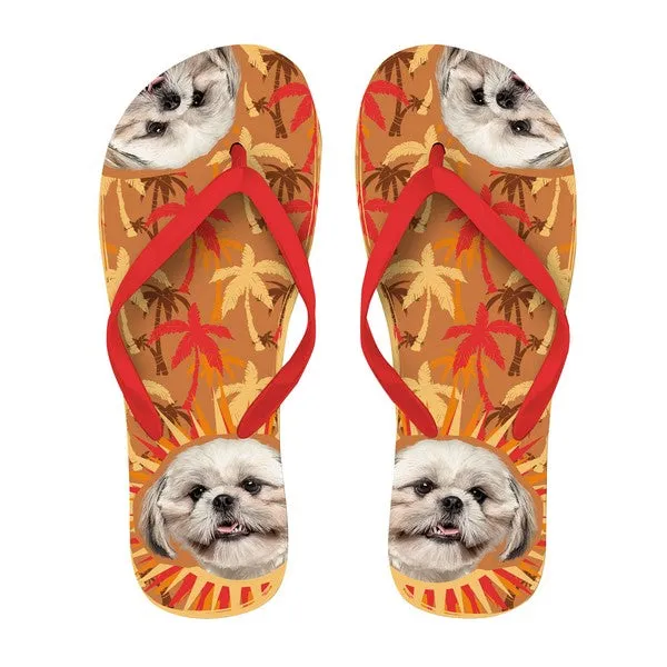Plenty Gifts Flip Flop Shih Tzu