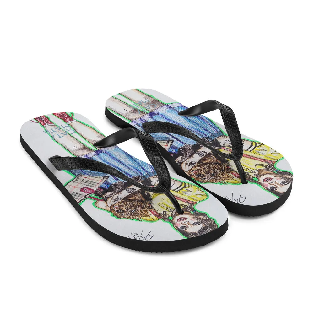 "CatsAndThatMate" "This Is Kansas" Dorothy Flip-Flops