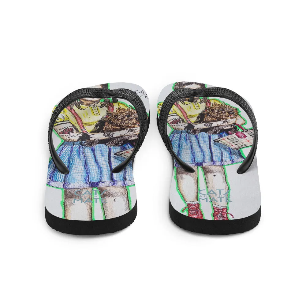 "CatsAndThatMate" "This Is Kansas" Dorothy Flip-Flops