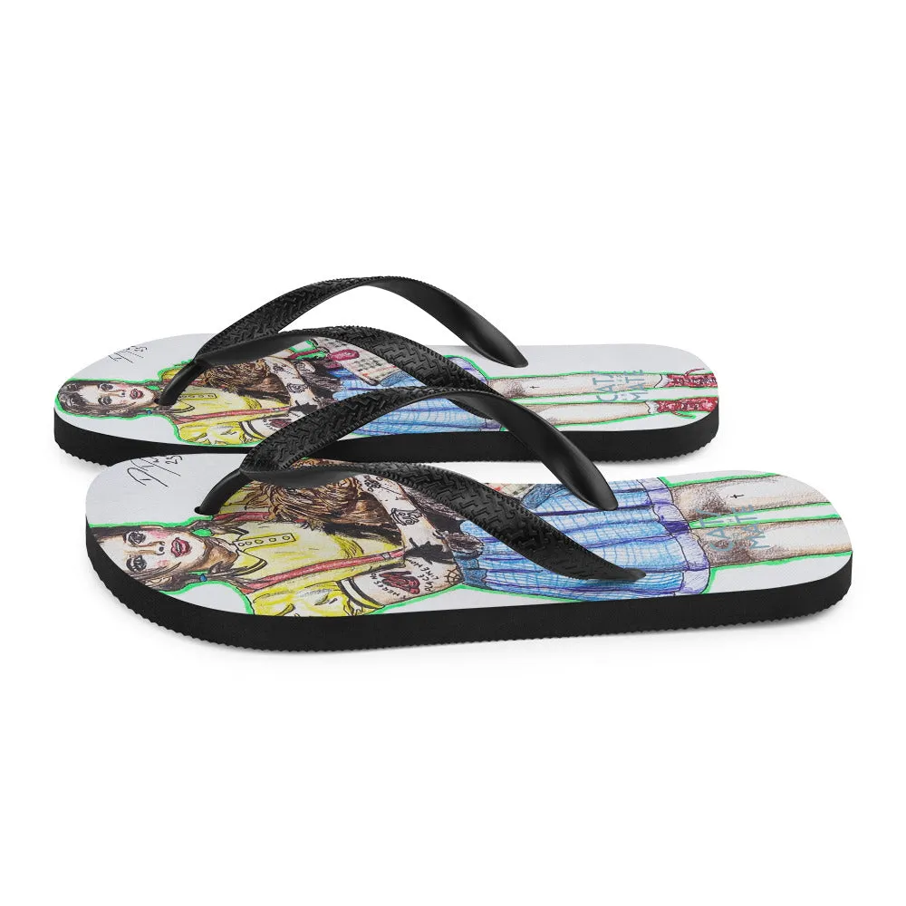 "CatsAndThatMate" "This Is Kansas" Dorothy Flip-Flops