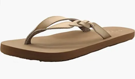 Serenity Champagne Sandals By Flojos