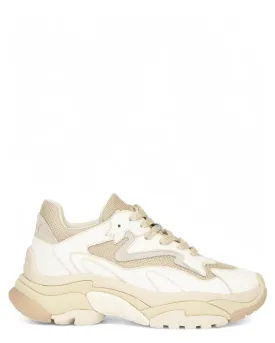 Sneakers ASH Addict in Pelle e Tessuto con Suola Chunky
