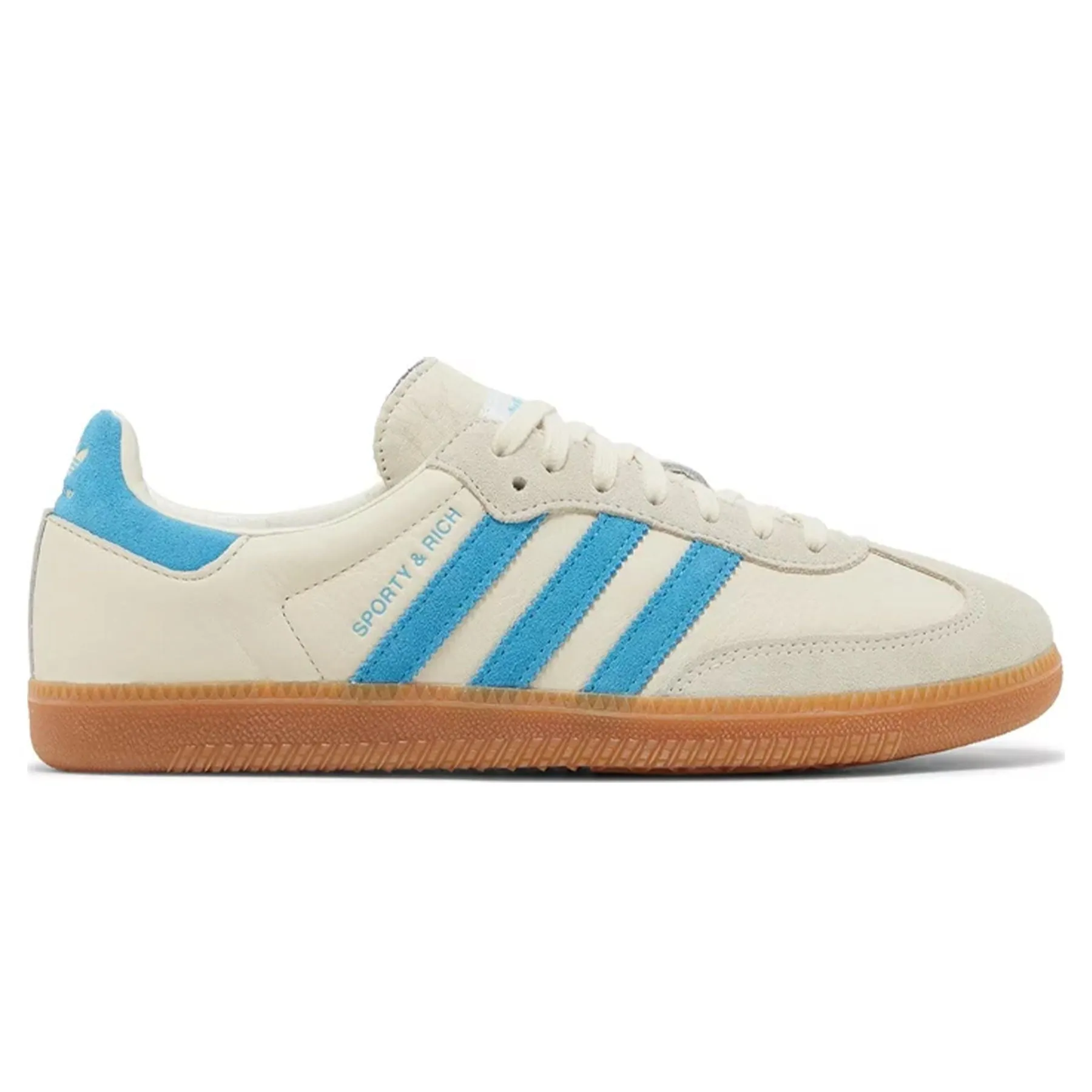 Sporty & Rich x Adidas Samba OG 'Cream Blue'