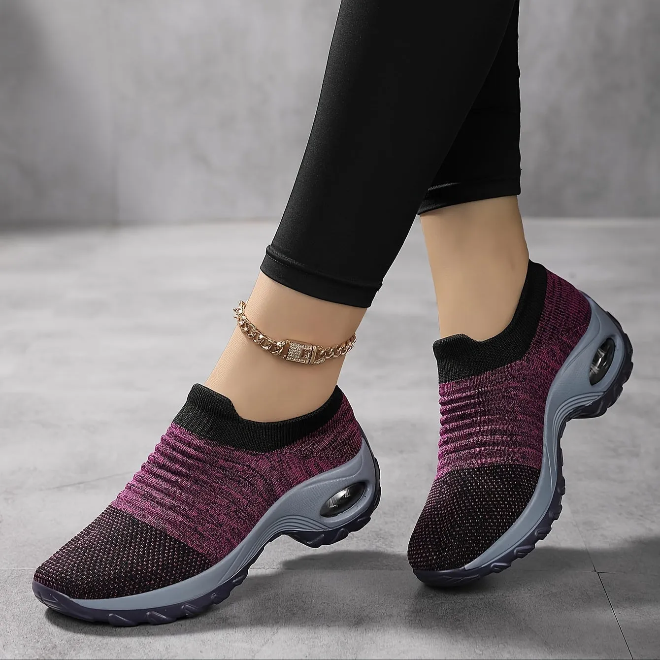 Stella | Air Cushion Platform Sneakers