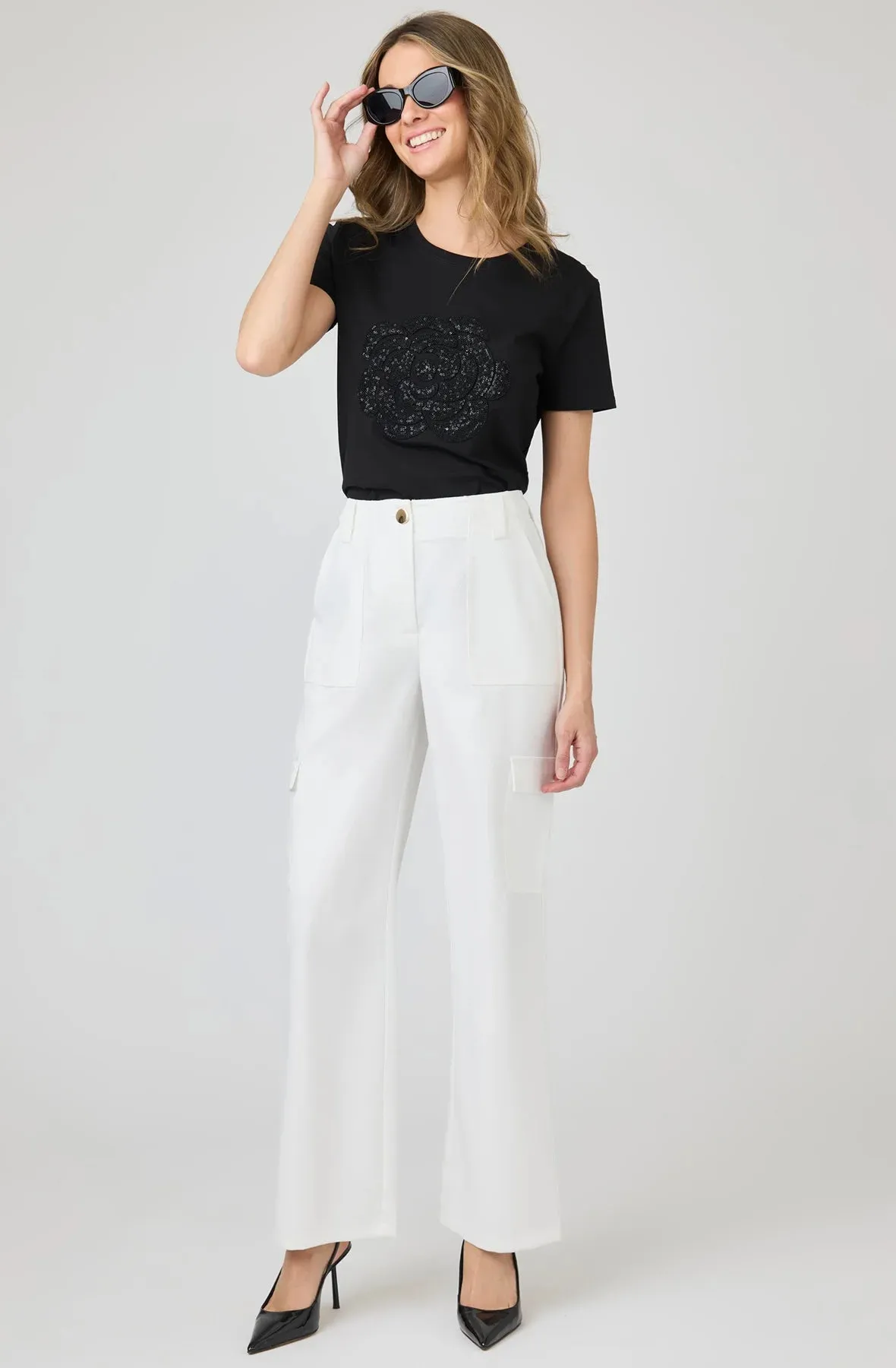 Wide Leg Cargo Pants