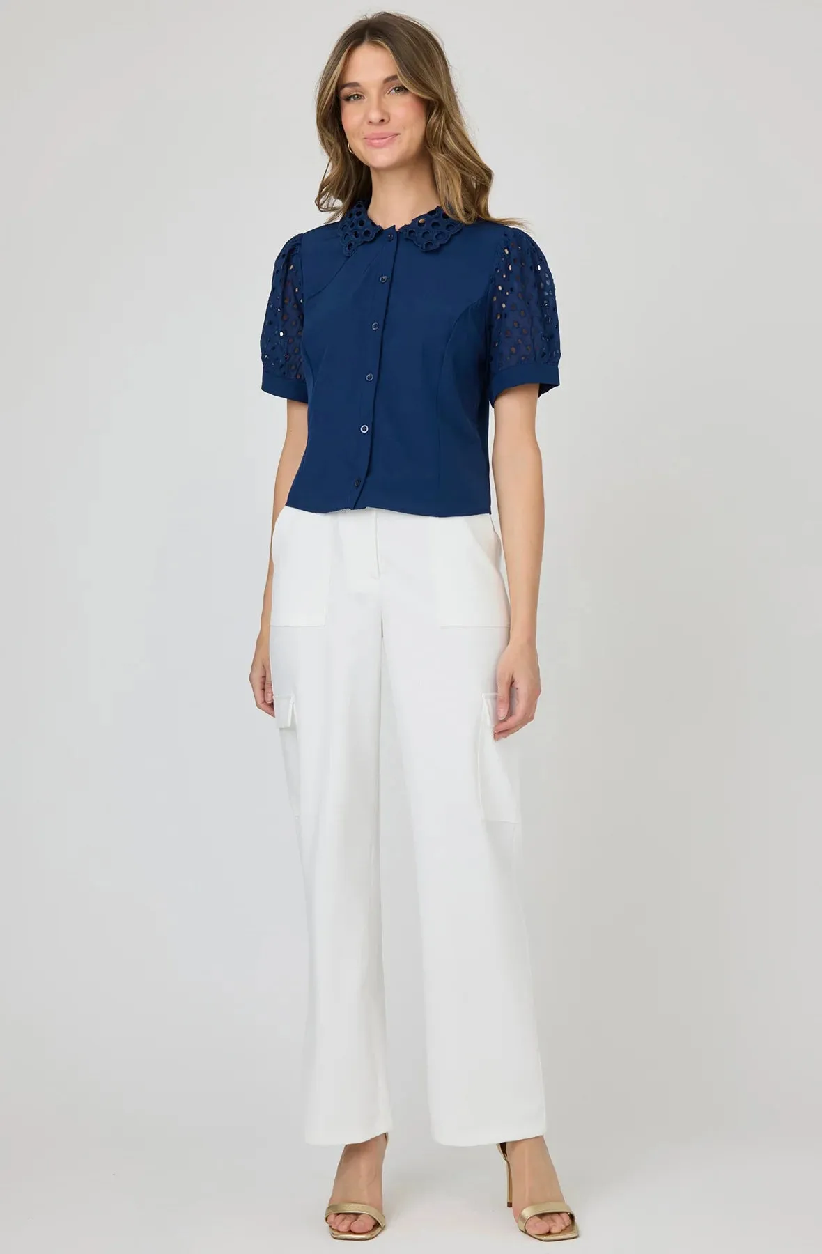 Wide Leg Cargo Pants