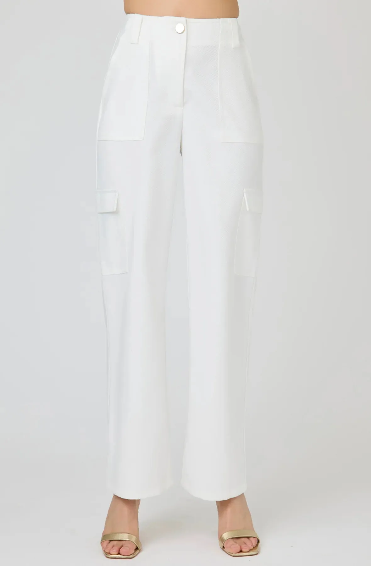 Wide Leg Cargo Pants